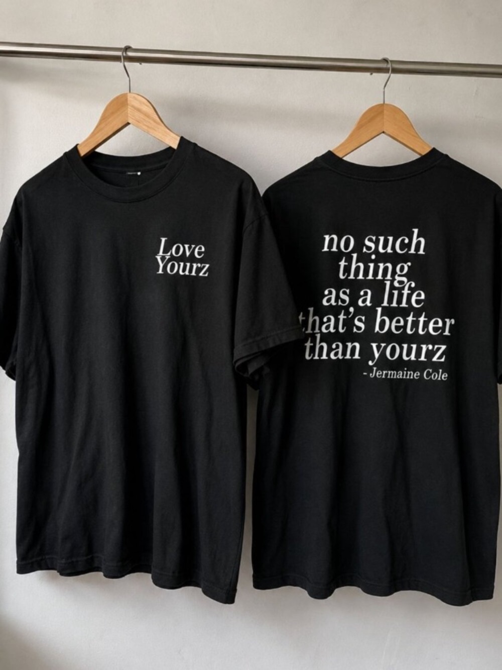 Love Yourz J Cole Graphic Tee Black